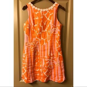 Lilly Pulitzer for Target Dresses - Lilly Pulitzer Orange & Pink Short Sun Dress Lilly Pulitzer for Target Dresses - Lilly Pulitzer Orange & Pink Short Sun Dress